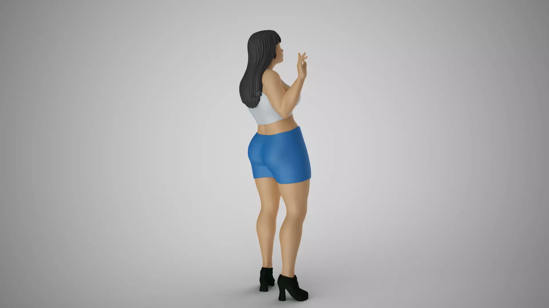 Female Nova Reach Fold 3D print model_6