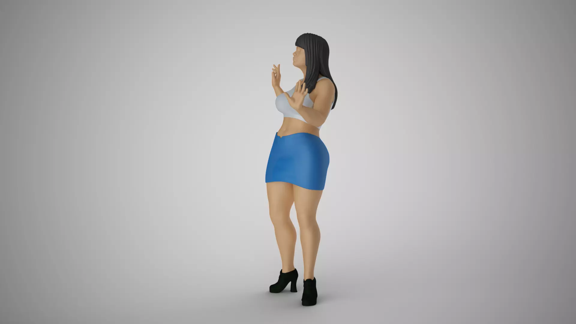 Female Nova Reach Fold 3D print model_10