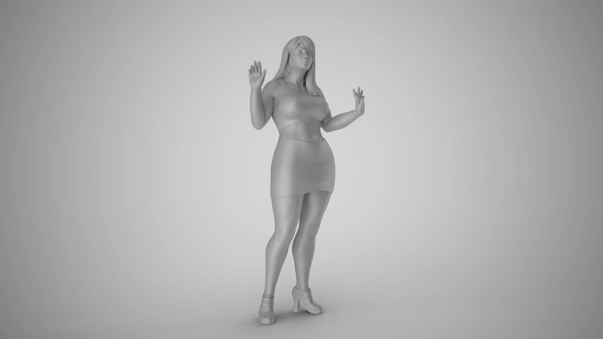 Female Nova Reach Fold 3D print model_3