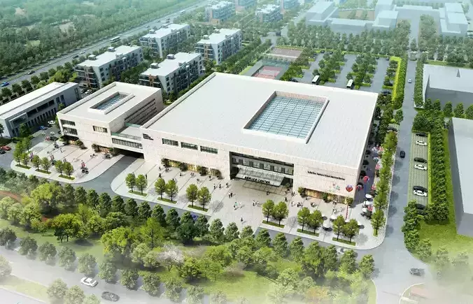 Modern Civic Service Center