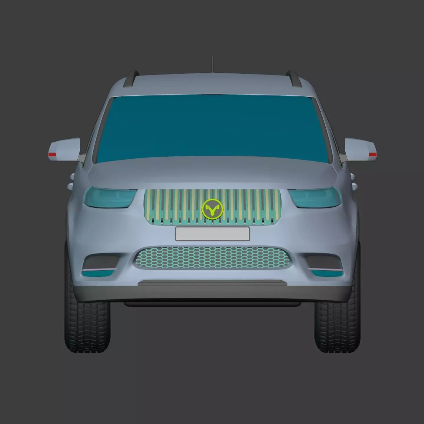 Generic Car 3D model_7