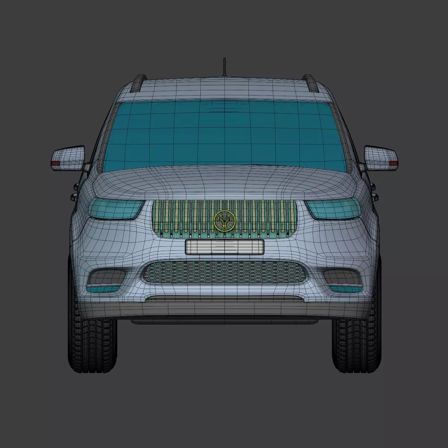 Generic Car 3D model_8