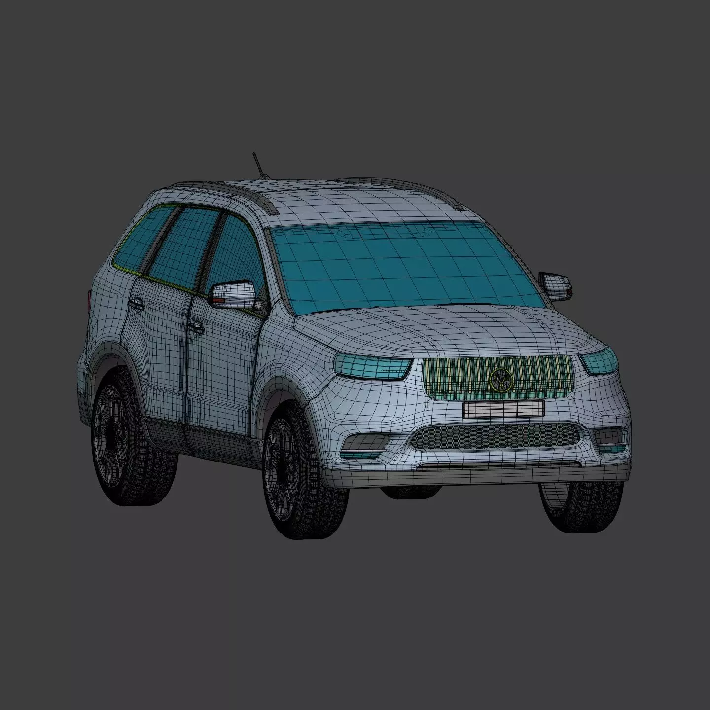 Generic Car 3D model_10