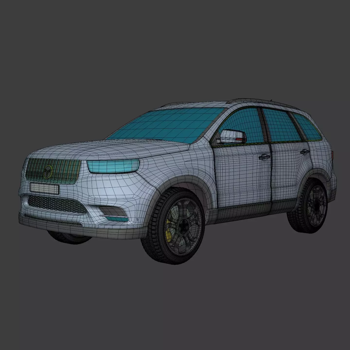 Generic Car 3D model_2