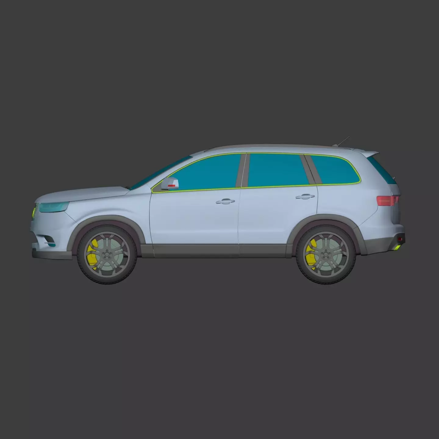 Generic Car 3D model_3