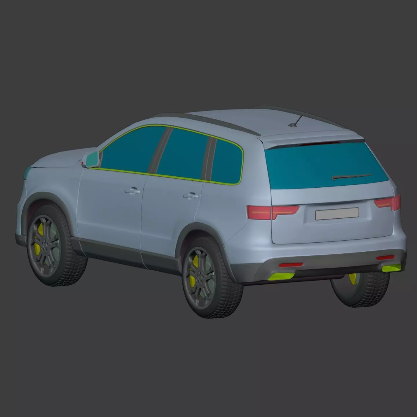 Generic Car 3D model_5