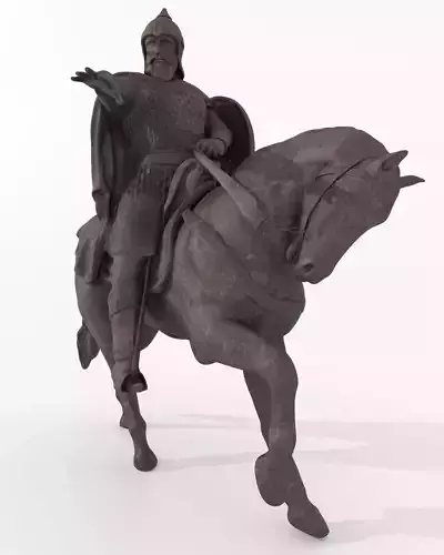 Realistic Bronze Statue