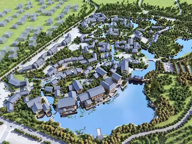 Water Town Masterplan