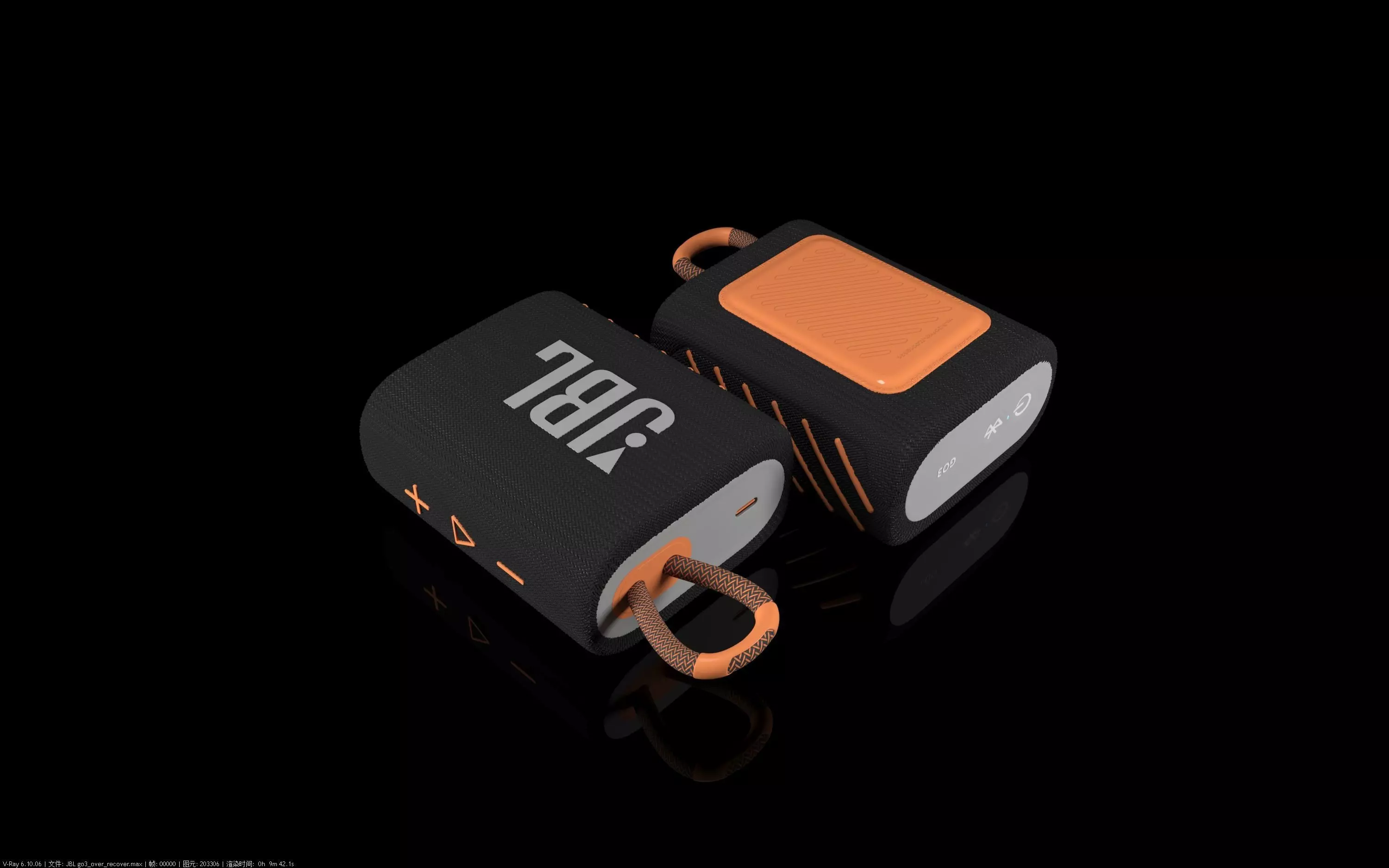 JBL go3 3D model_0