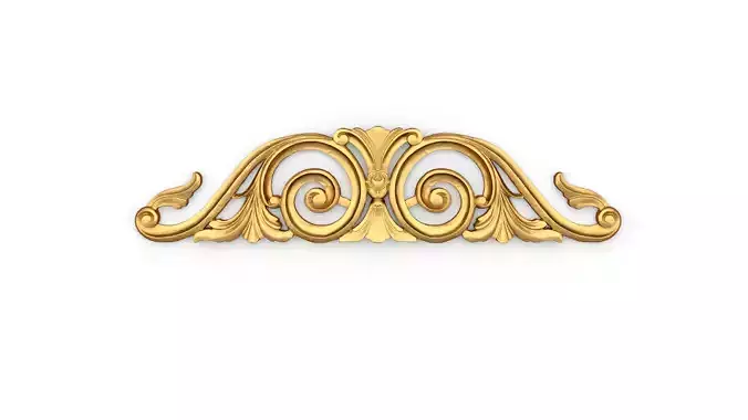 Classic decor ornament carved 76