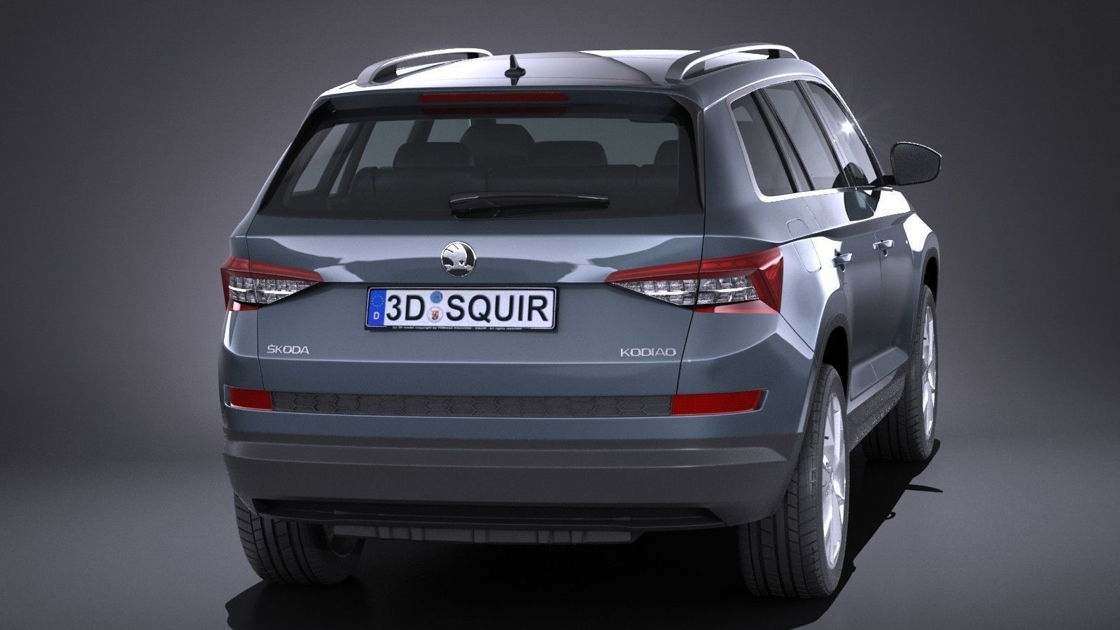 Skoda Kodiaq 2017 3D model_4