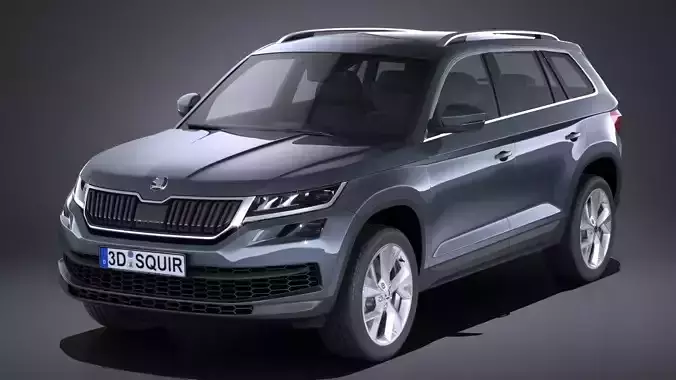 Skoda Kodiaq 2017 3D model