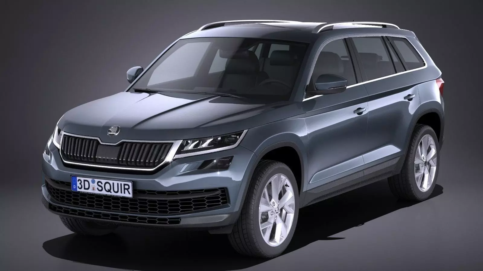 Skoda Kodiaq 2017 3D model_0