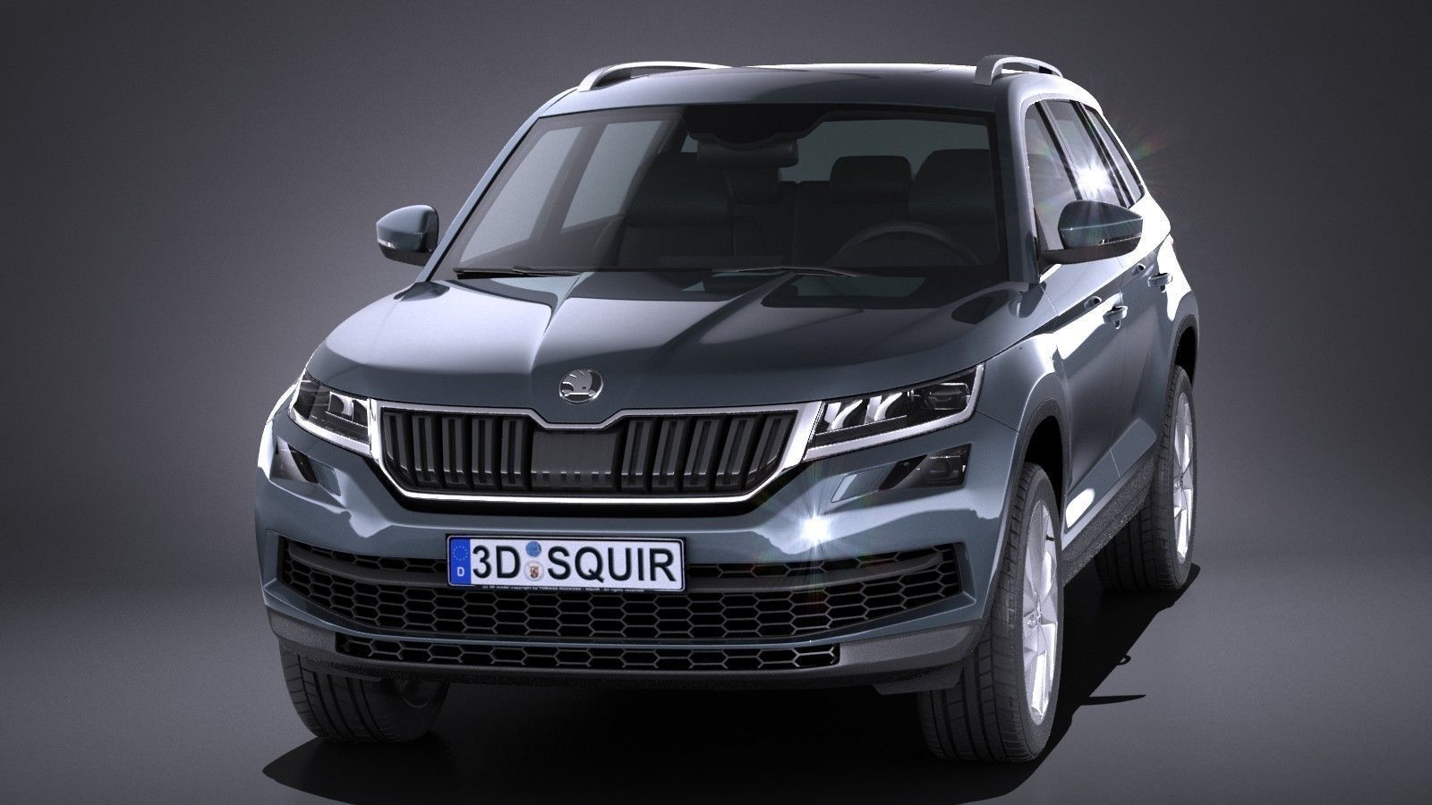 Skoda Kodiaq 2017 3D model_1