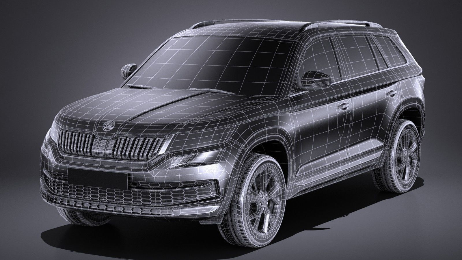 Skoda Kodiaq 2017 3D model_14