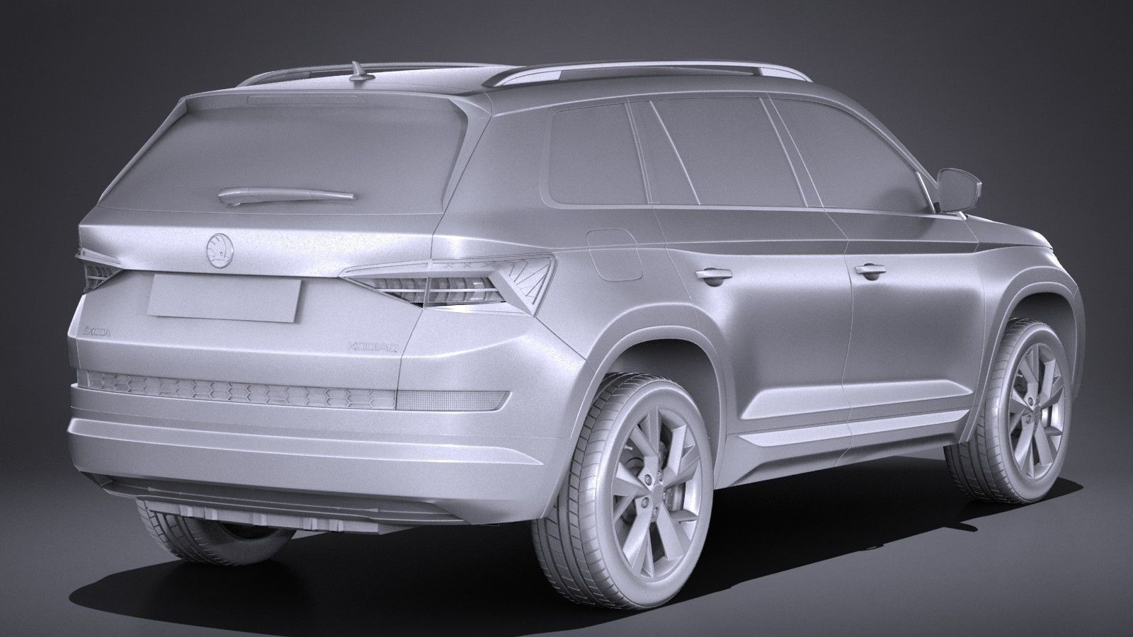 Skoda Kodiaq 2017 3D model_11