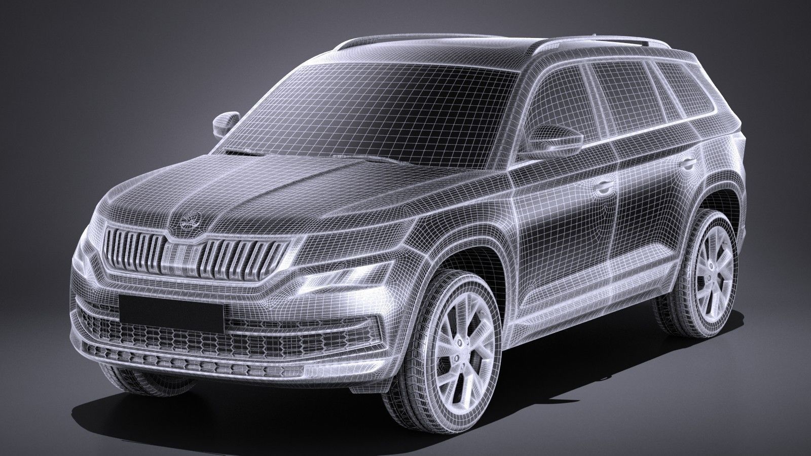 Skoda Kodiaq 2017 3D model_12
