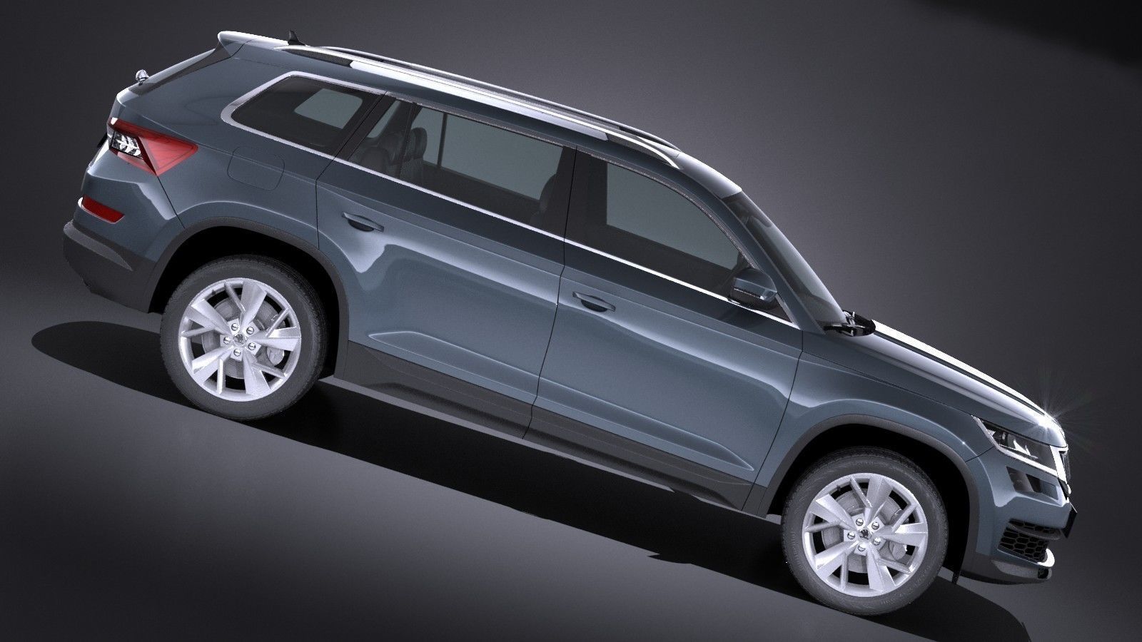 Skoda Kodiaq 2017 3D model_6