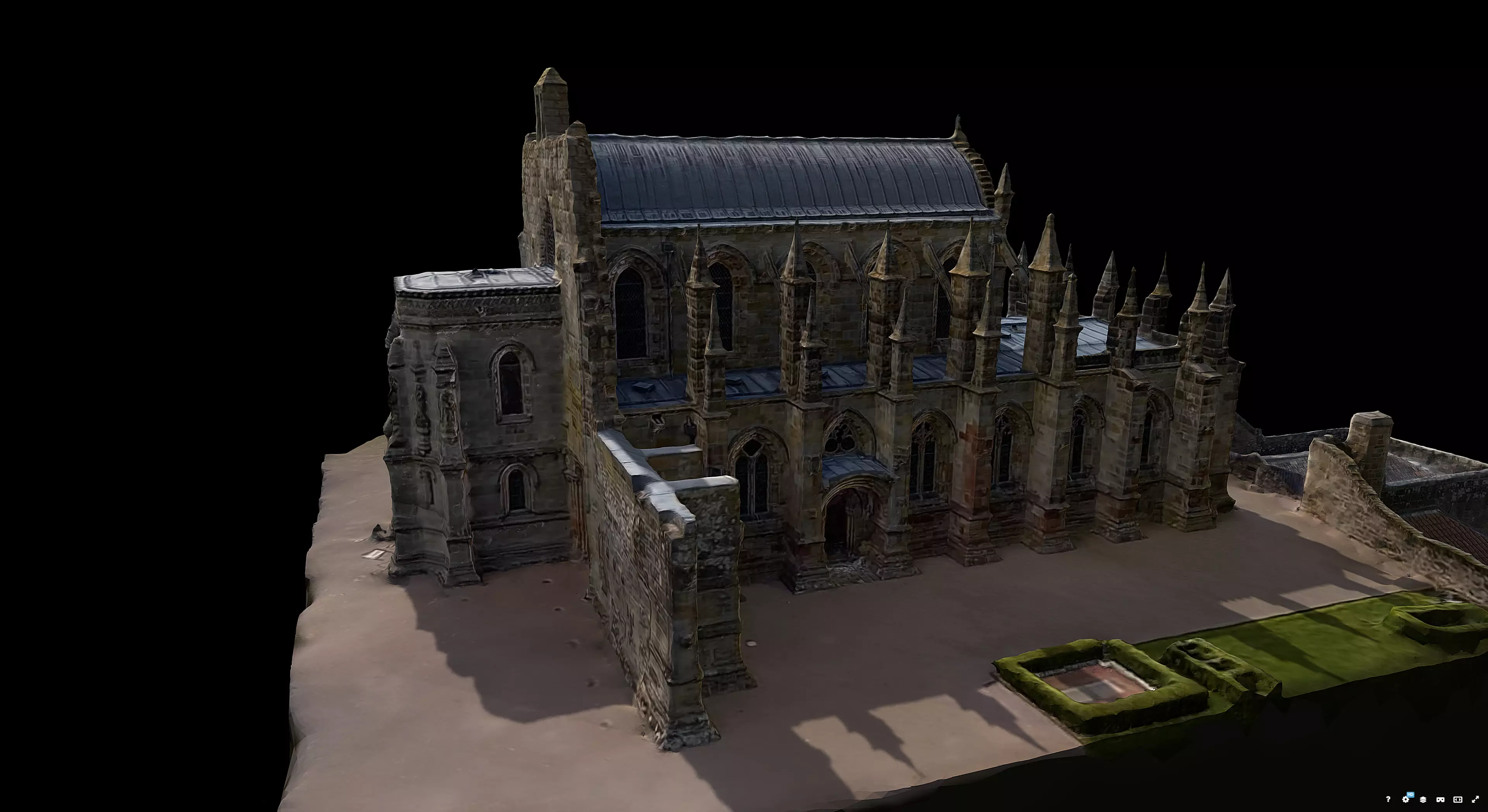 Rosslyn Chapel 3D model_1