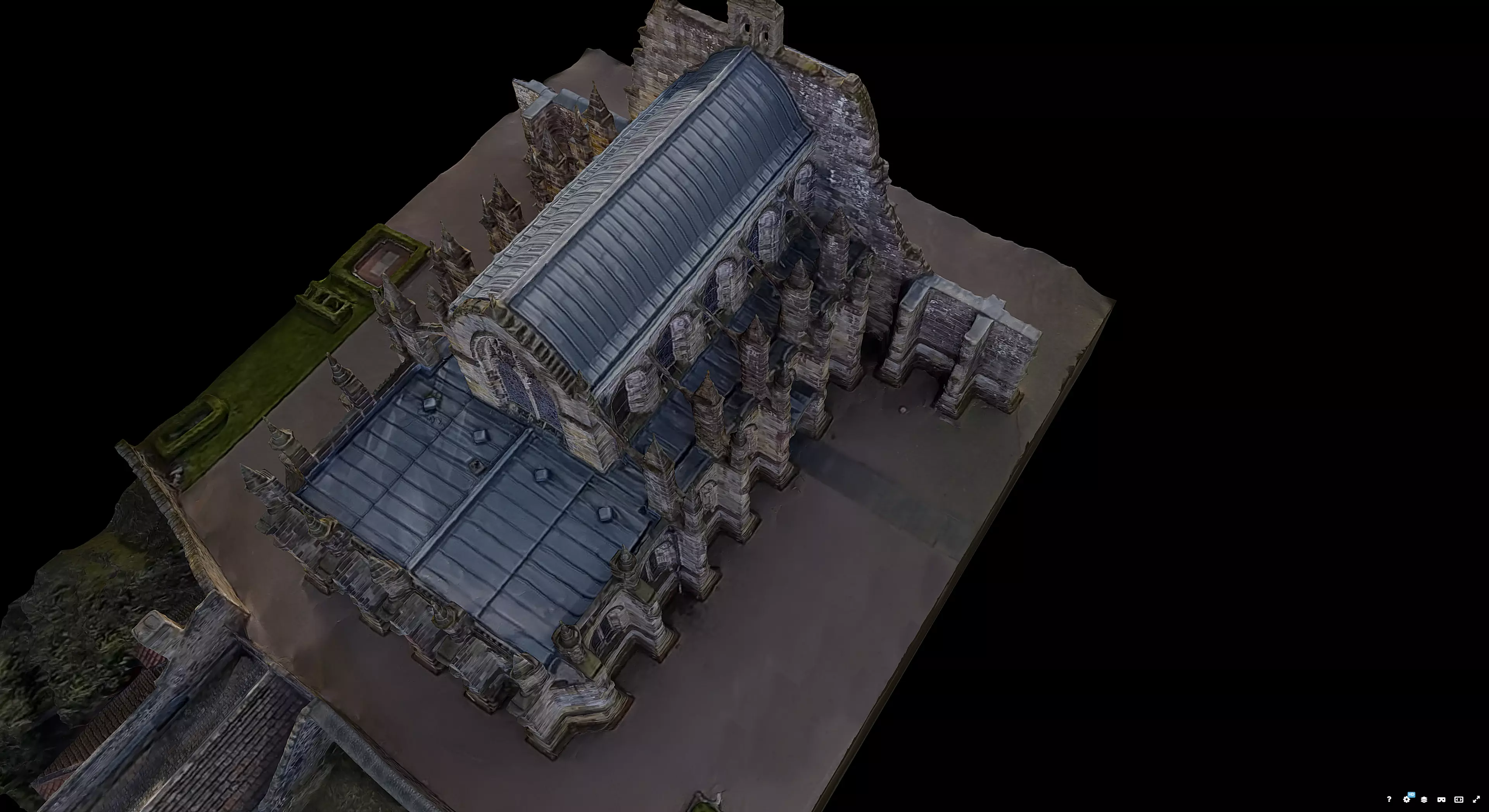 Rosslyn Chapel 3D model_6