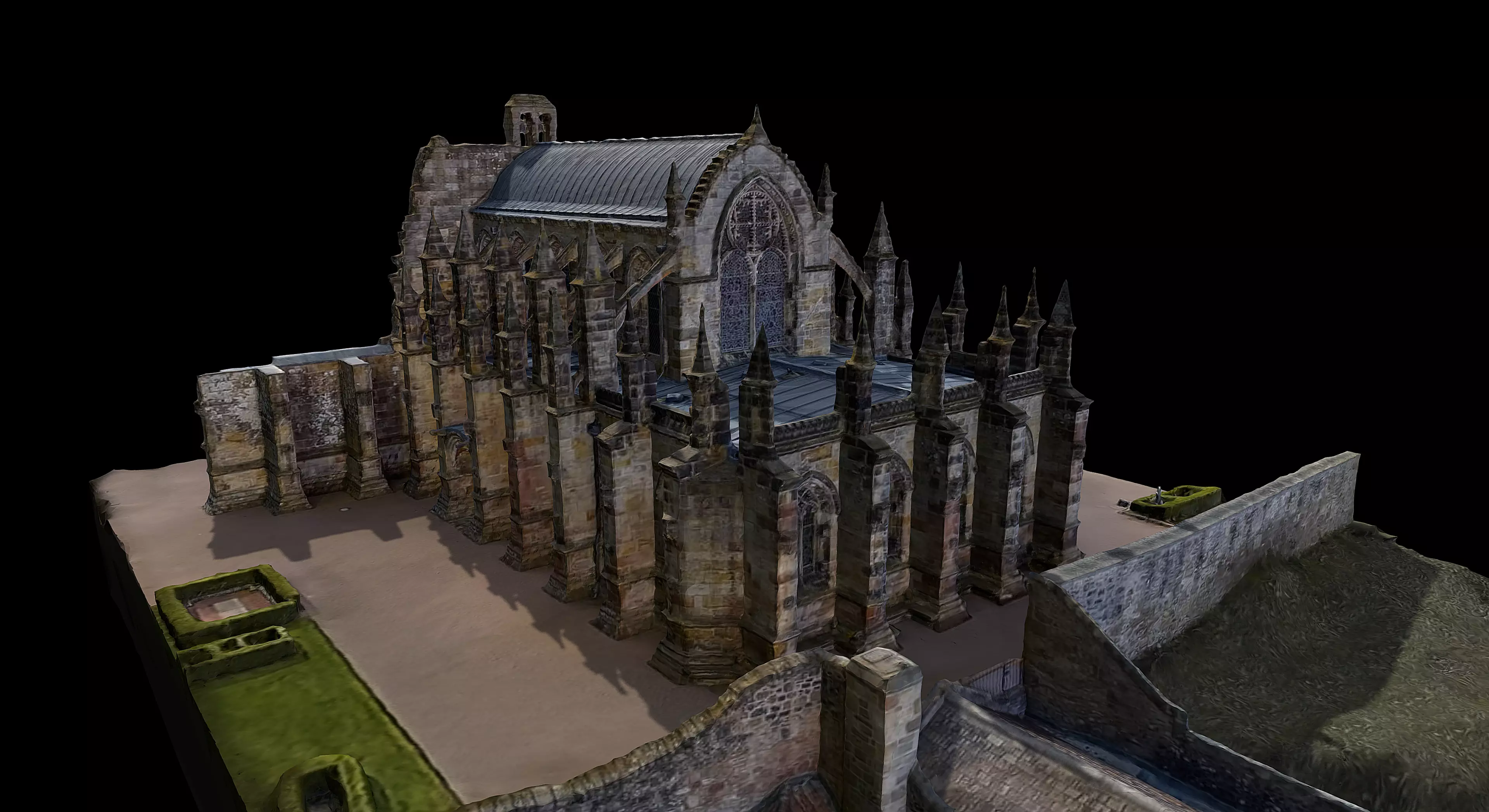 Rosslyn Chapel 3D model_0