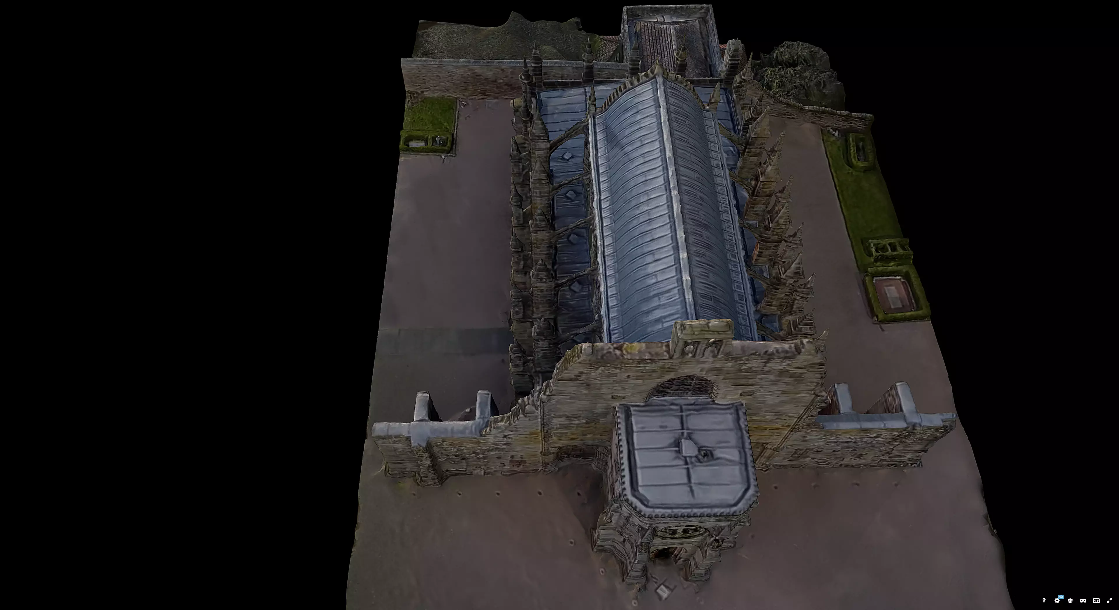 Rosslyn Chapel 3D model_7