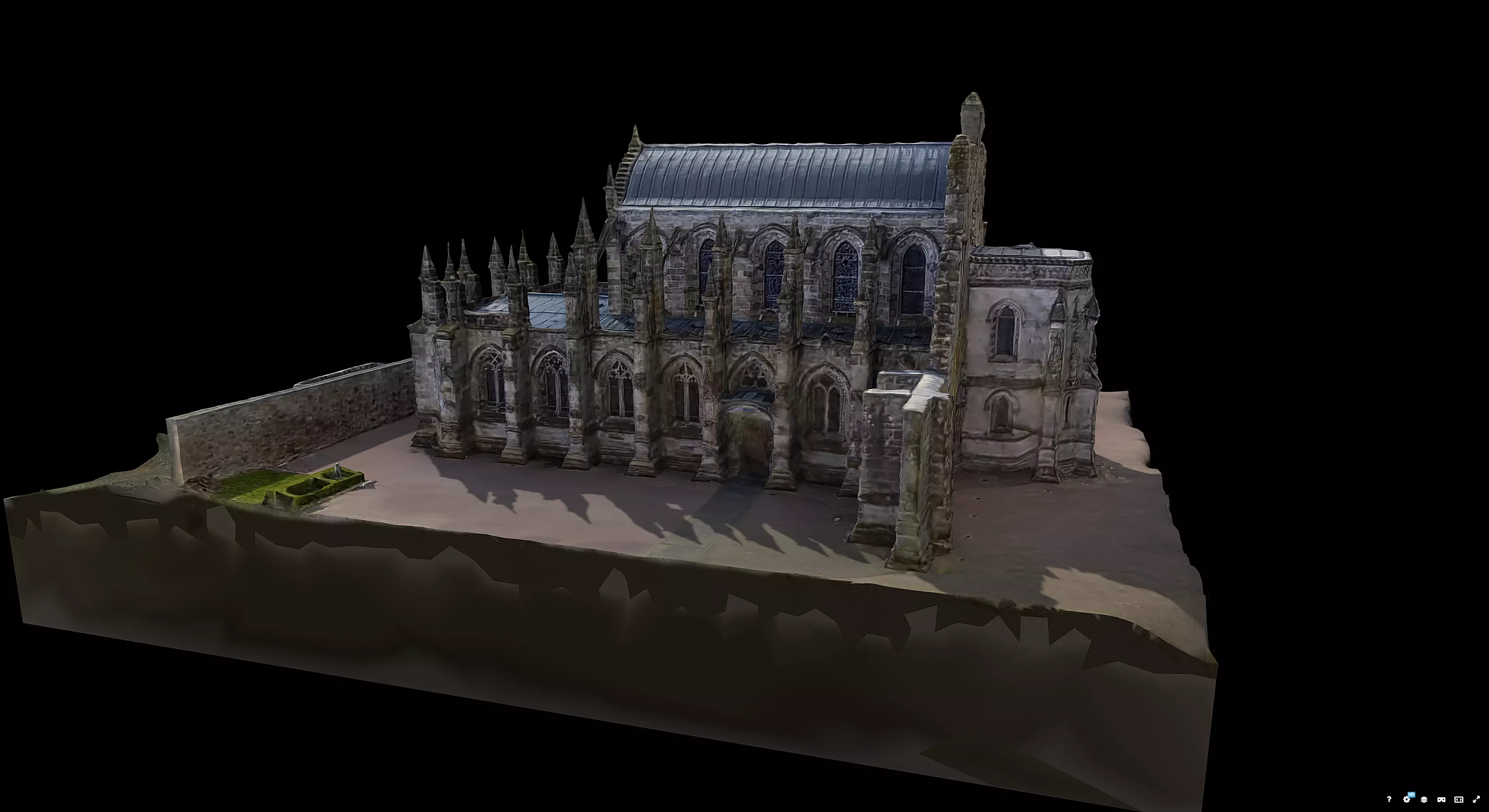 Rosslyn Chapel 3D model_3