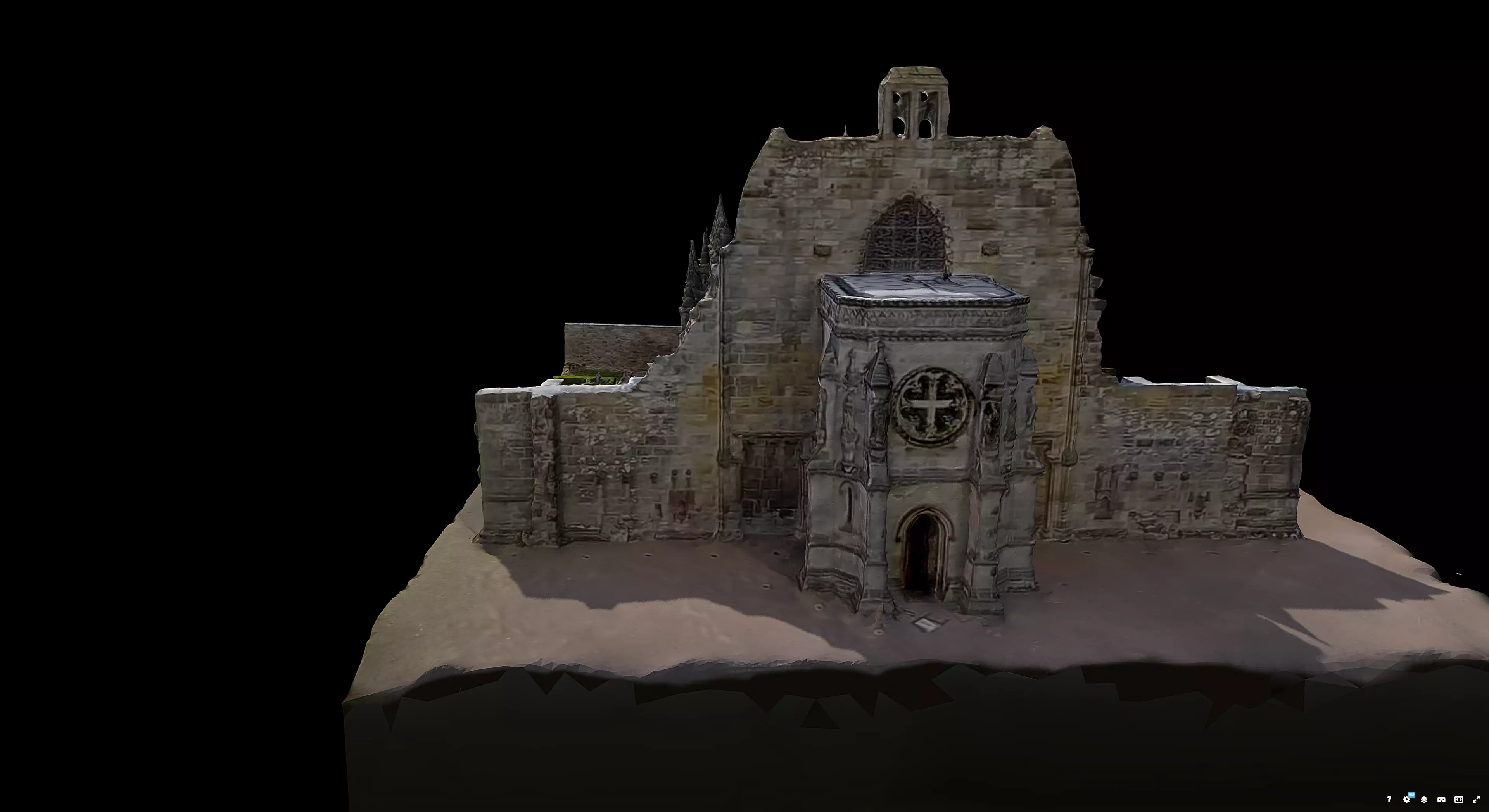 Rosslyn Chapel 3D model_2