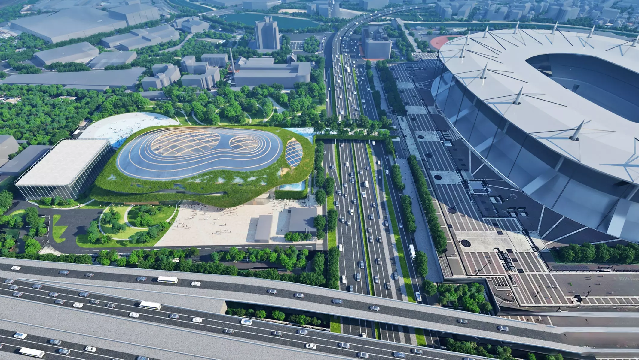 Stadium - Sports Park District 3D model