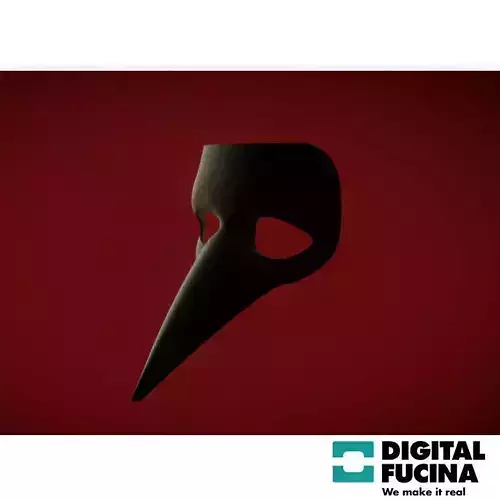 Crowie - Crow mask for halloween 3D print model