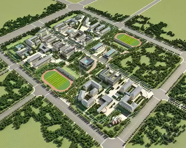 Modern Academic Campus
