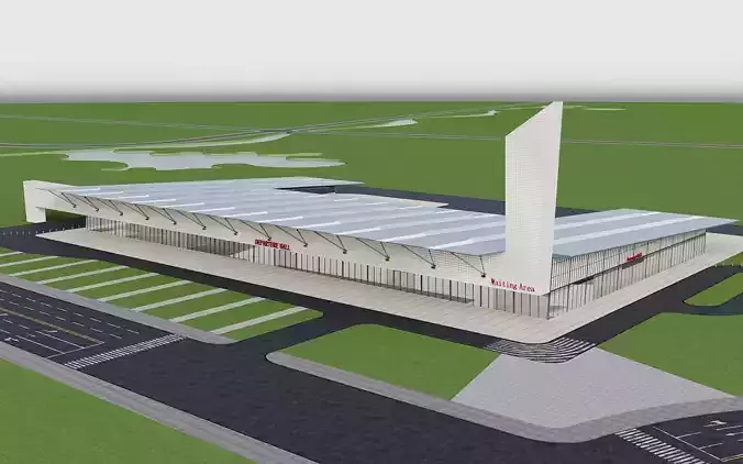 Modern Bus - Coach Terminal