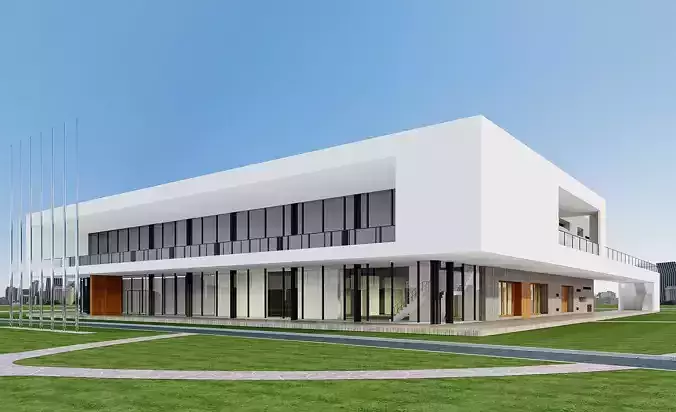 Minimalist Civic Pavilion