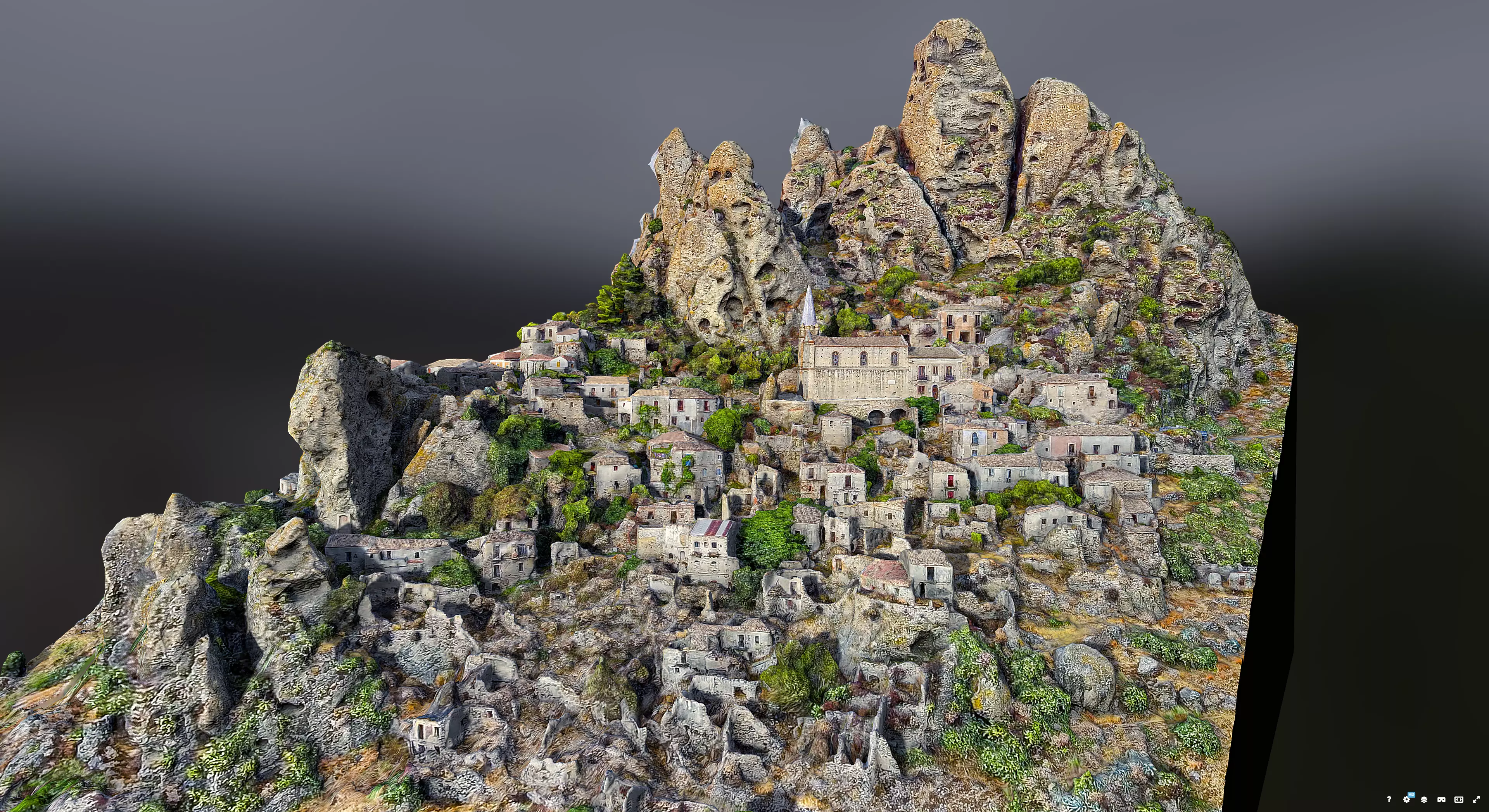 Pentedatilo Village 3D model_3