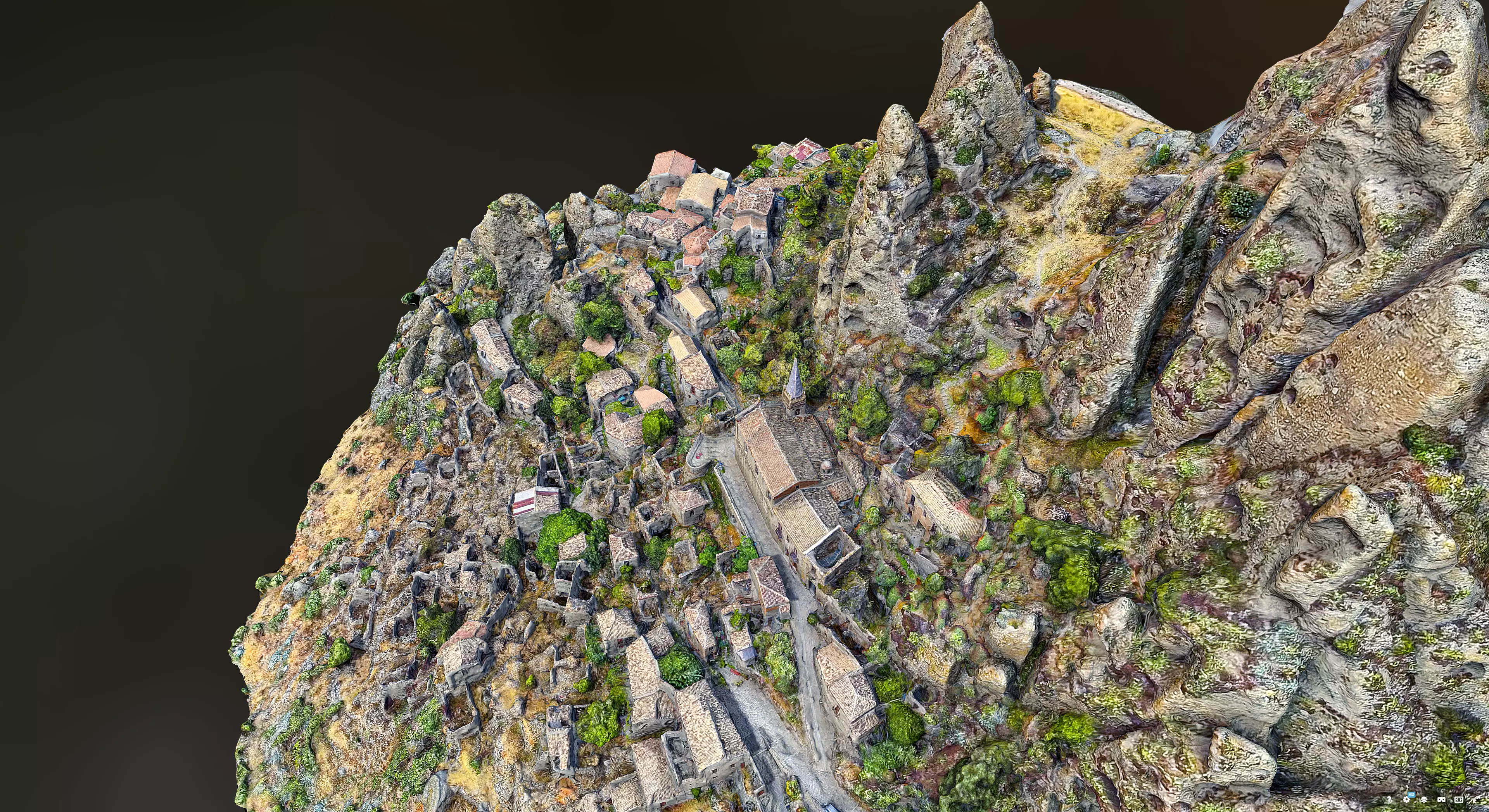 Pentedatilo Village 3D model_4