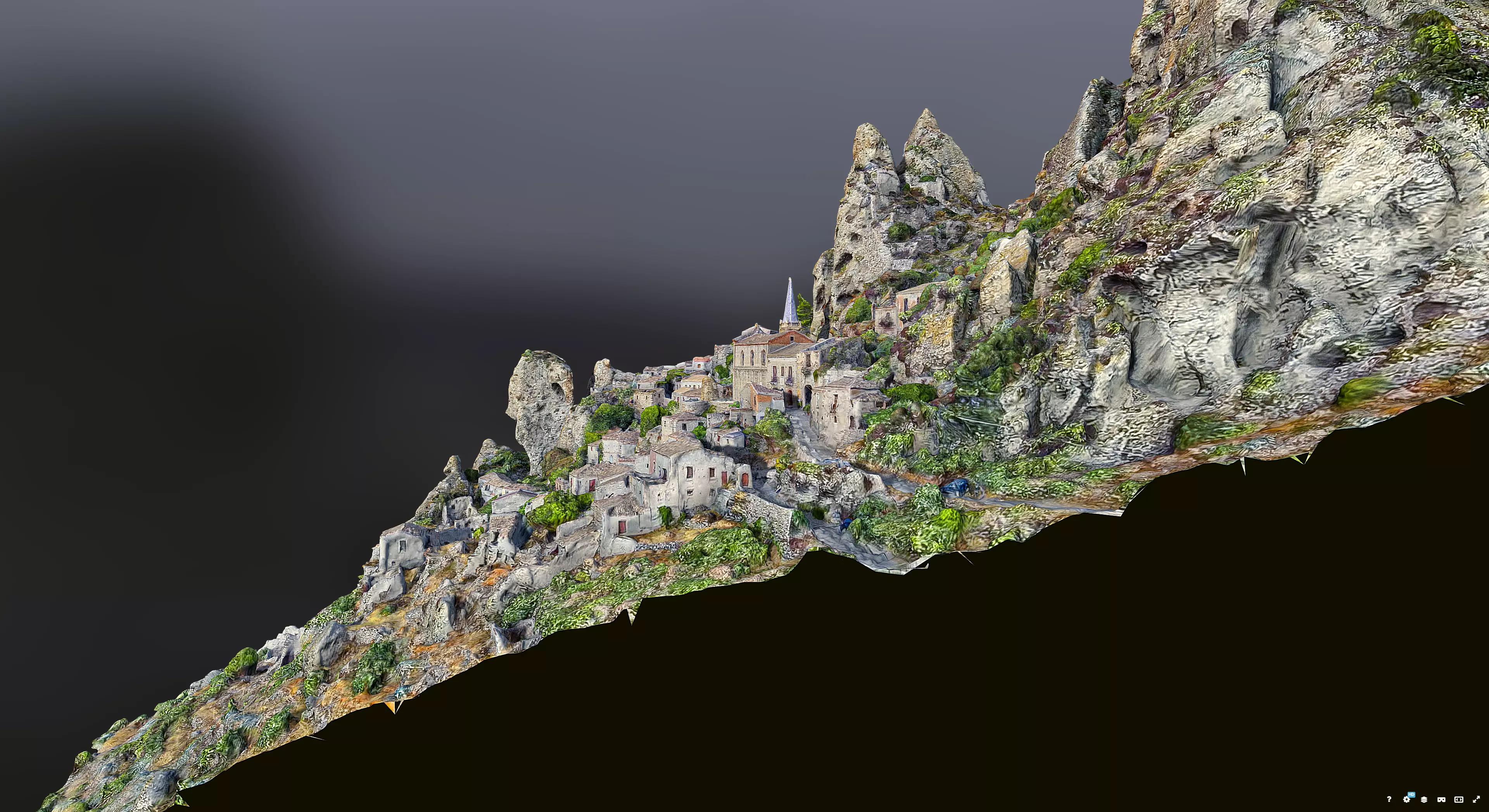 Pentedatilo Village 3D model_2