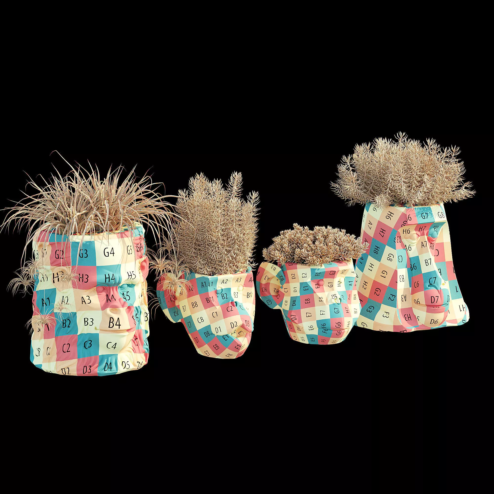 Monkey Head 3D model_15