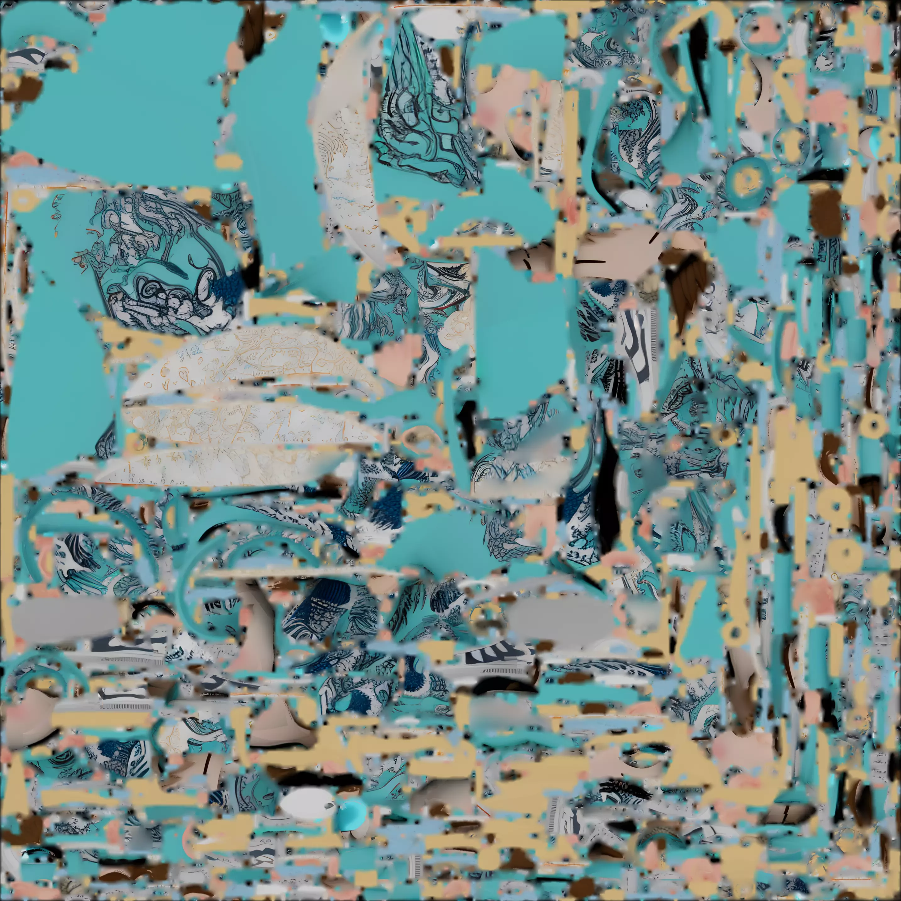 Chibi Poseidon Sea God 3D Model Urban Surfer 3D model_1