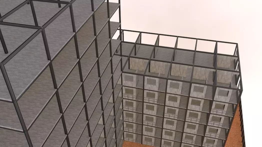 Building Construction with Equipment 2 3D model_12