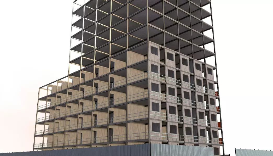 Building Construction with Equipment 2 3D model_13