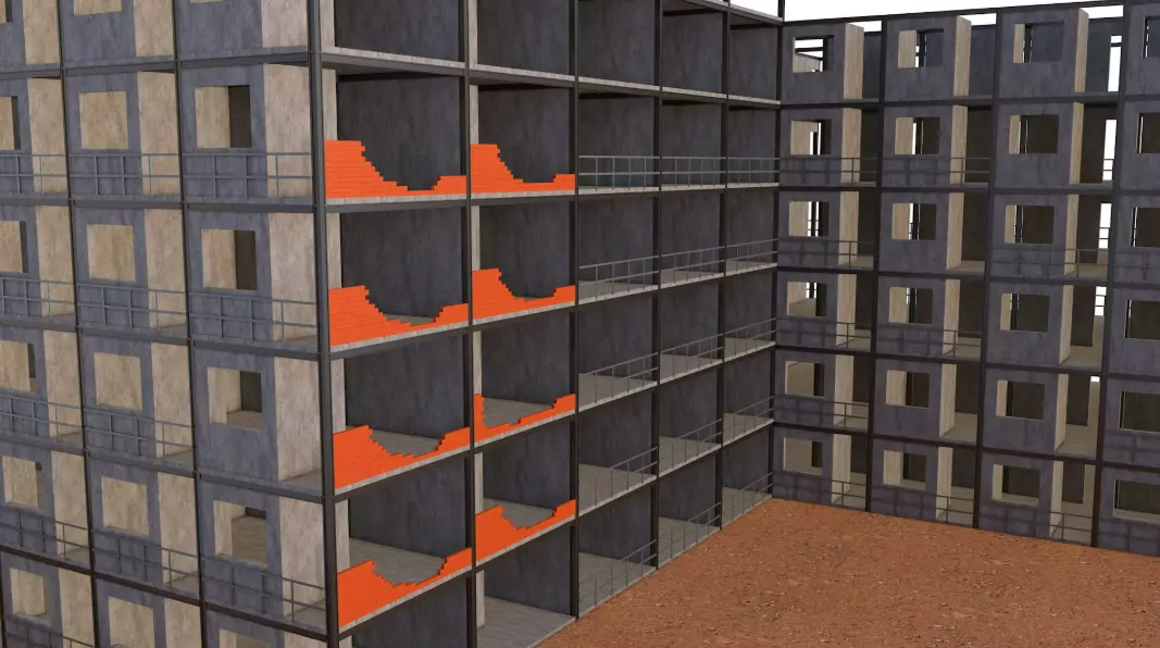 Building Construction with Equipment 2 3D model_7