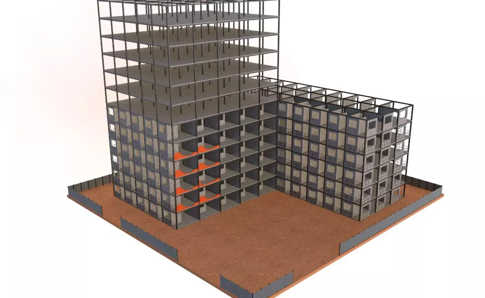 Building Construction with Equipment 2 3D model_15