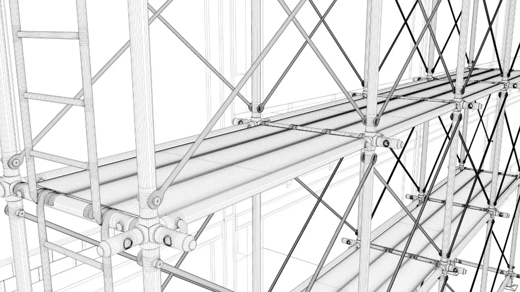 Building Construction with Equipment 2 3D model_23