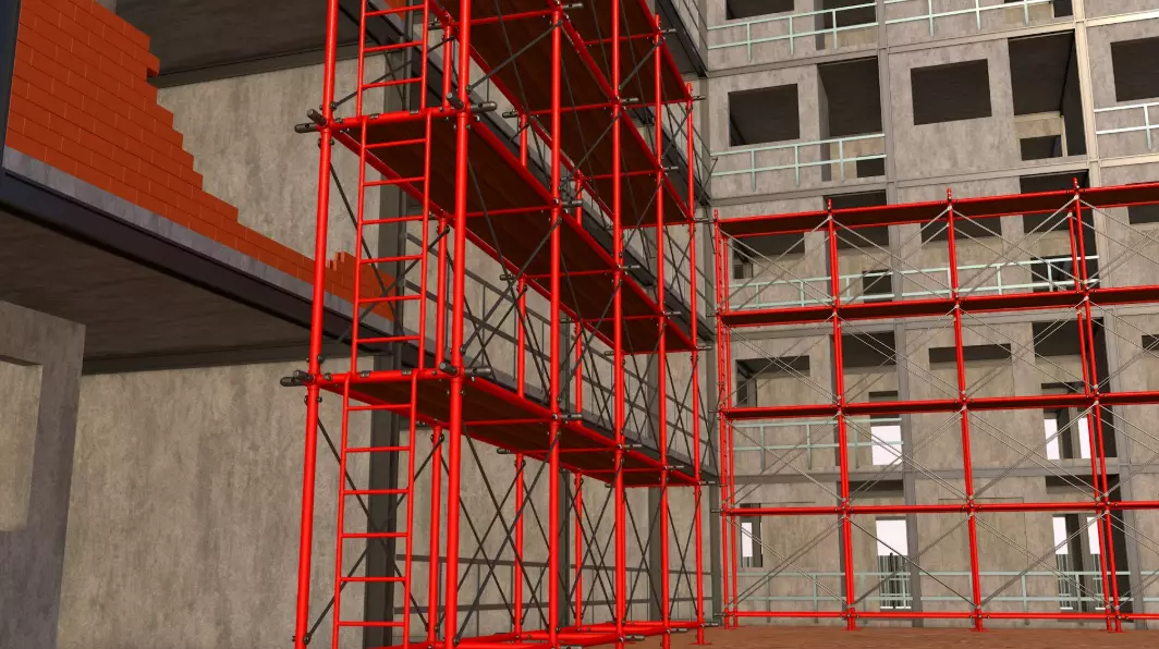 Building Construction with Equipment 2 3D model_3