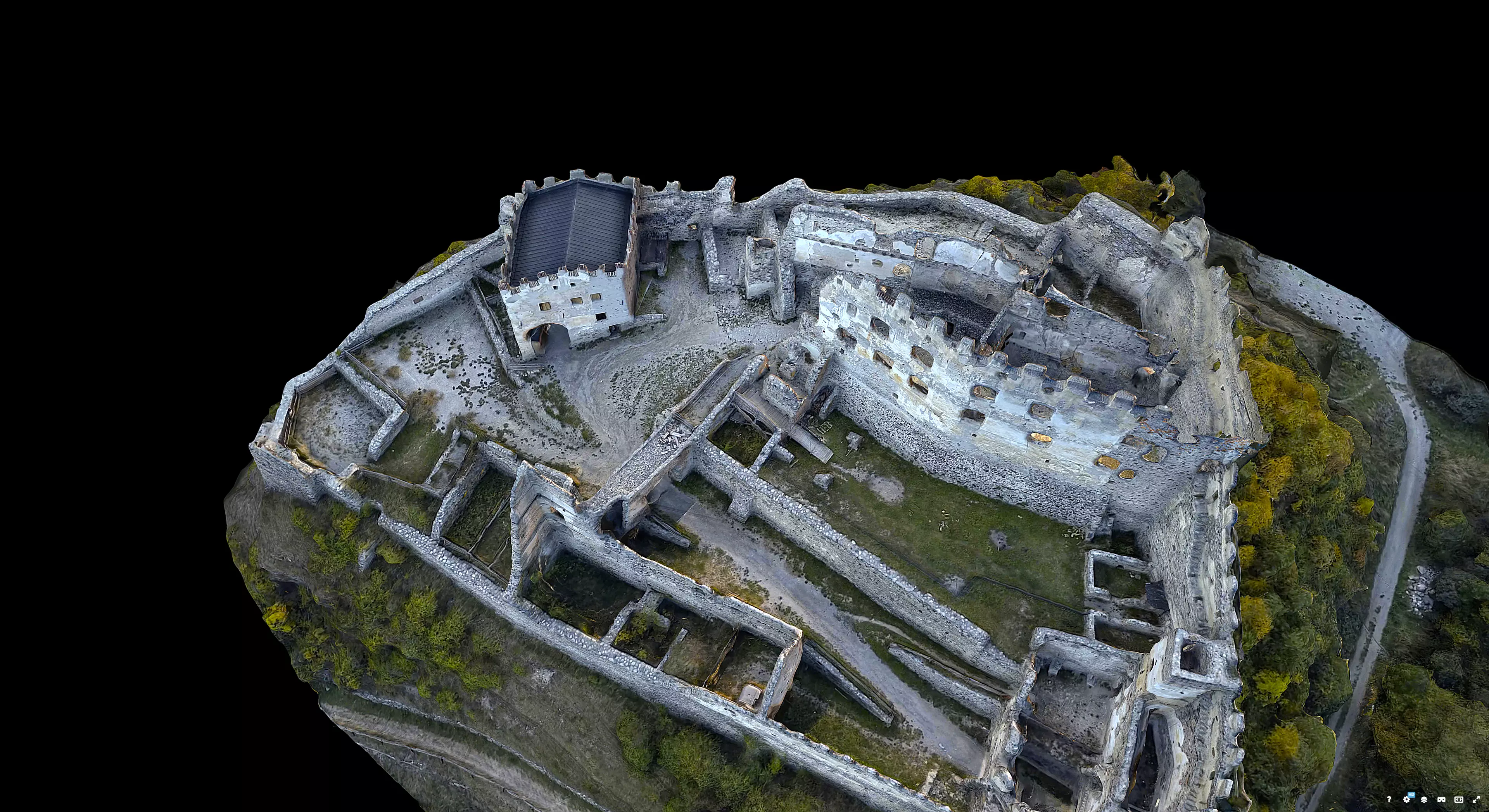 Montechiaro Castle 3D model_6