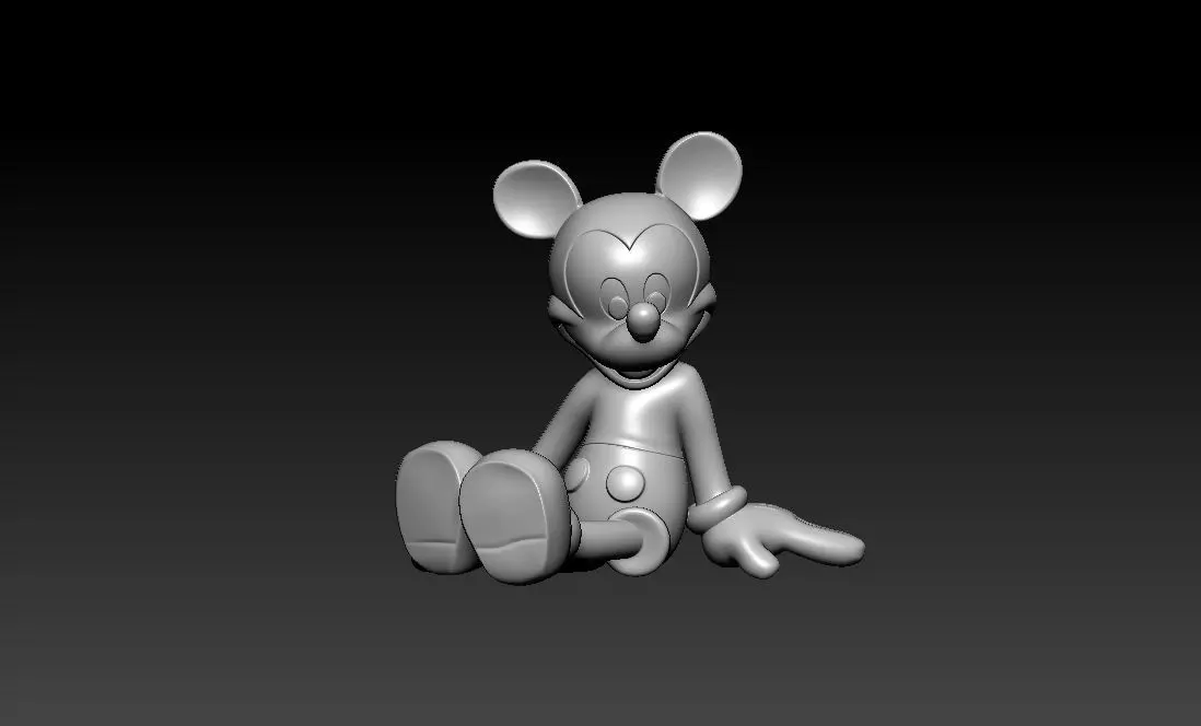 Donald And Mickey Comic Book - Disney - 3D print 3D print model_1