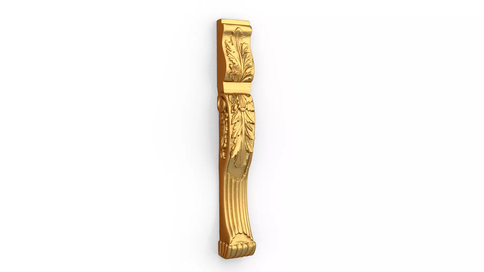 Classic decor ornament carved 77 3D model_0