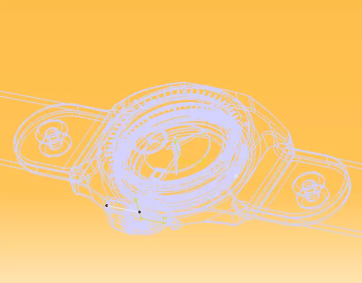 Automatic Wrist Watch ETA 2895 2 movement 3D print model_57