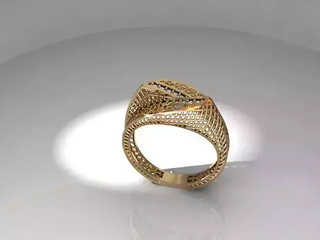 fission ring 3D print model