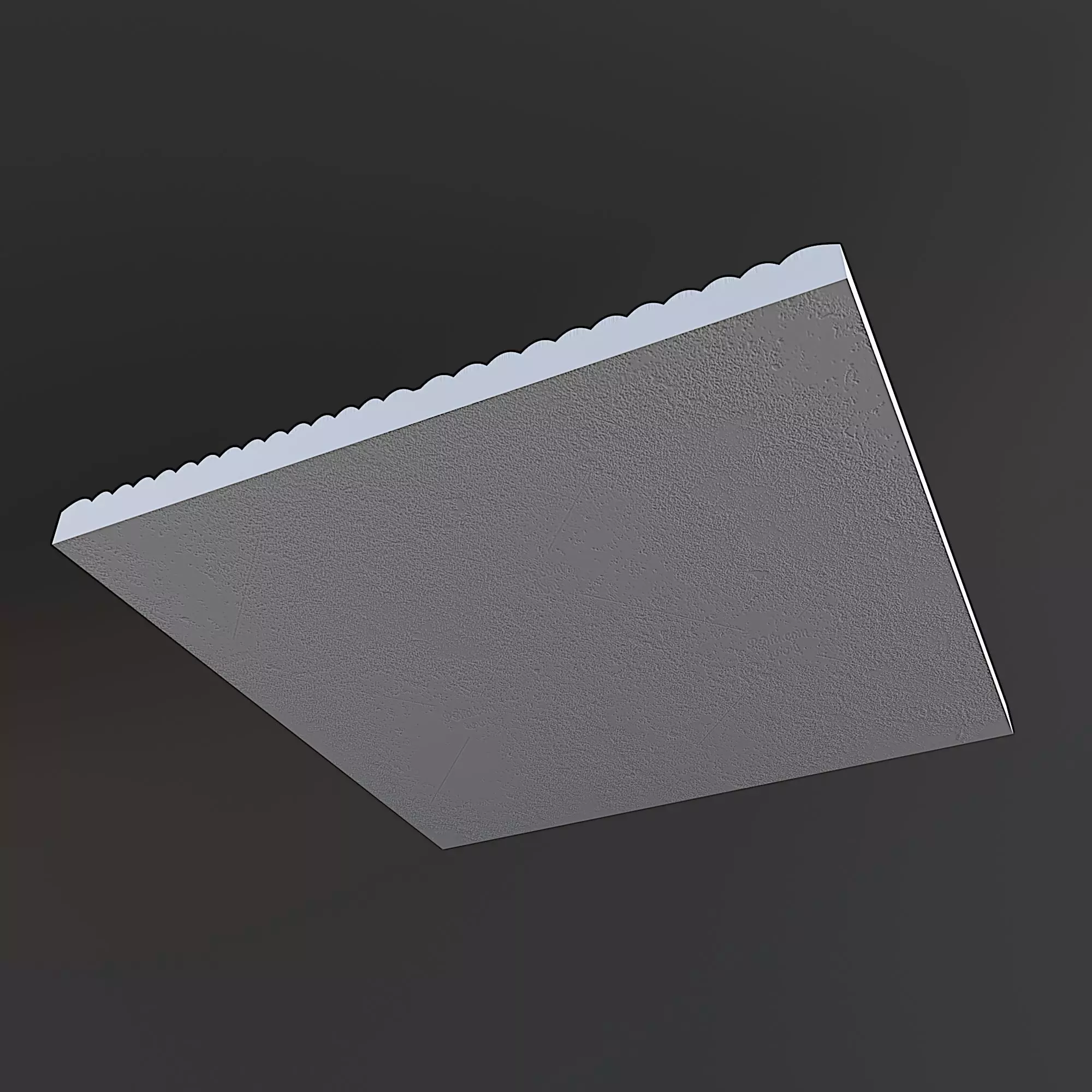    Decorative Wall Panel  003  for cnc and 3dprint 3D print model_3